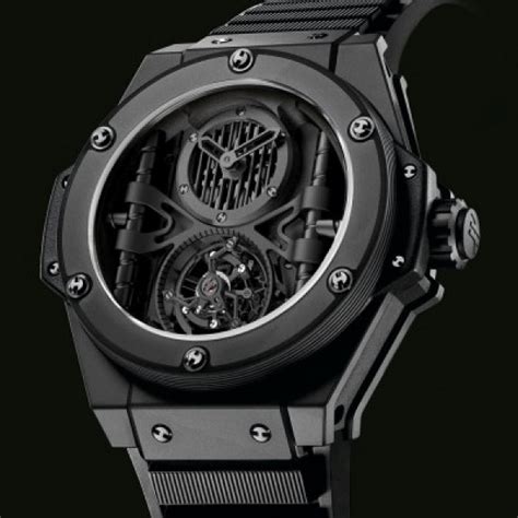 hublot king power all black replica